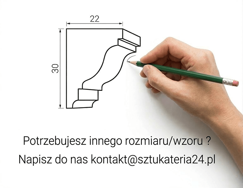 Potrzebujesz inny wymiar lub wzór? - Sztukateria24