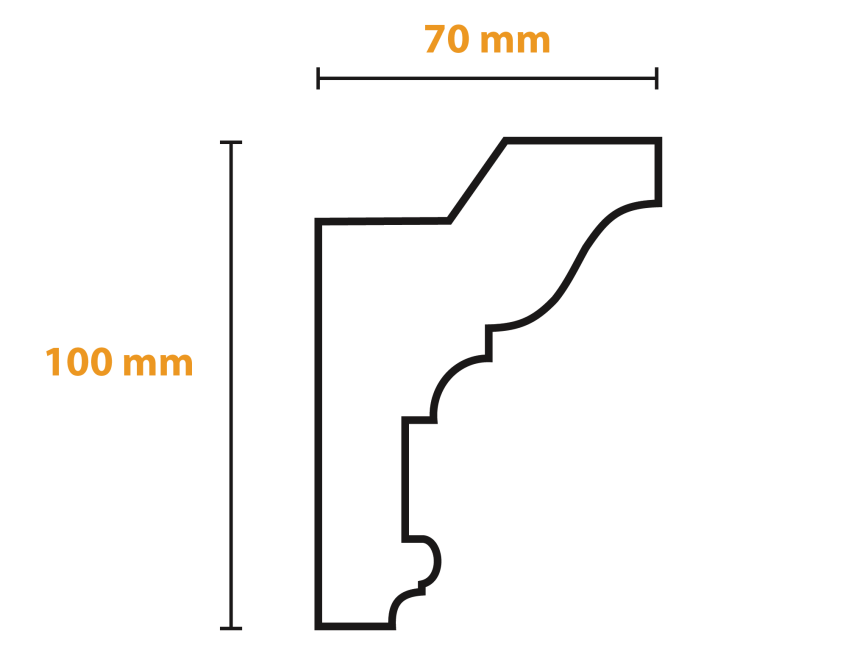 Listwa przysufitowa LS2 #7