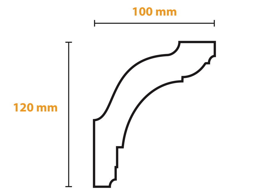 Listwa przysufitowa PS1 #5