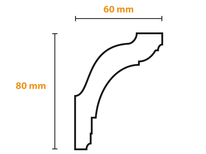 Listwa przysufitowa PS1 #7