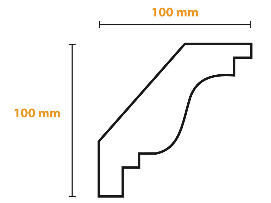 Listwa sufitowa PS10 #5