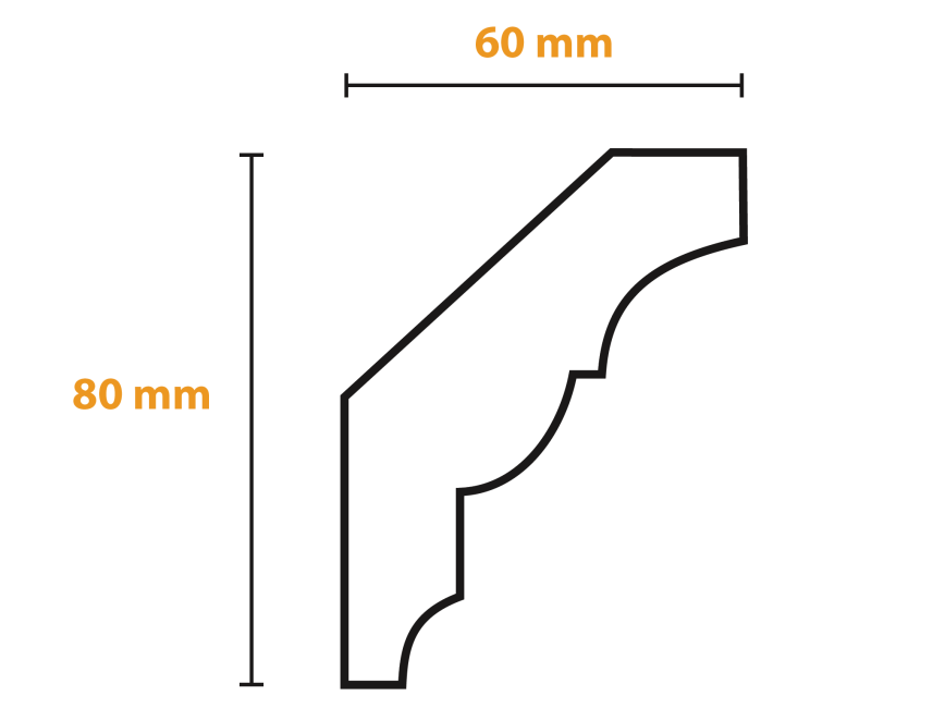 Listwa sufitowa PS12 #7