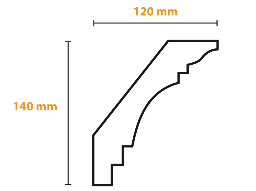 Listwa przysufitowa PS6 #5