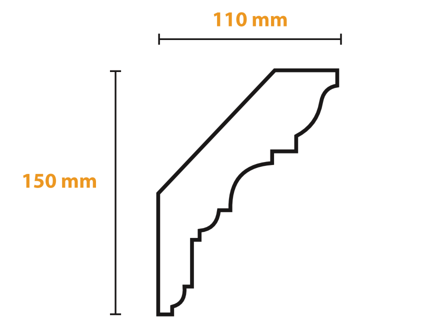 Listwa przysufitowa PS8 #5