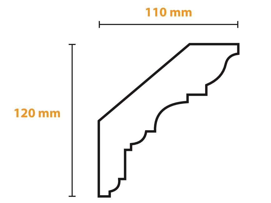 Listwa przysufitowa PS8 #7