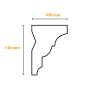 Listwa do zabudowy karnisza KX6 #6